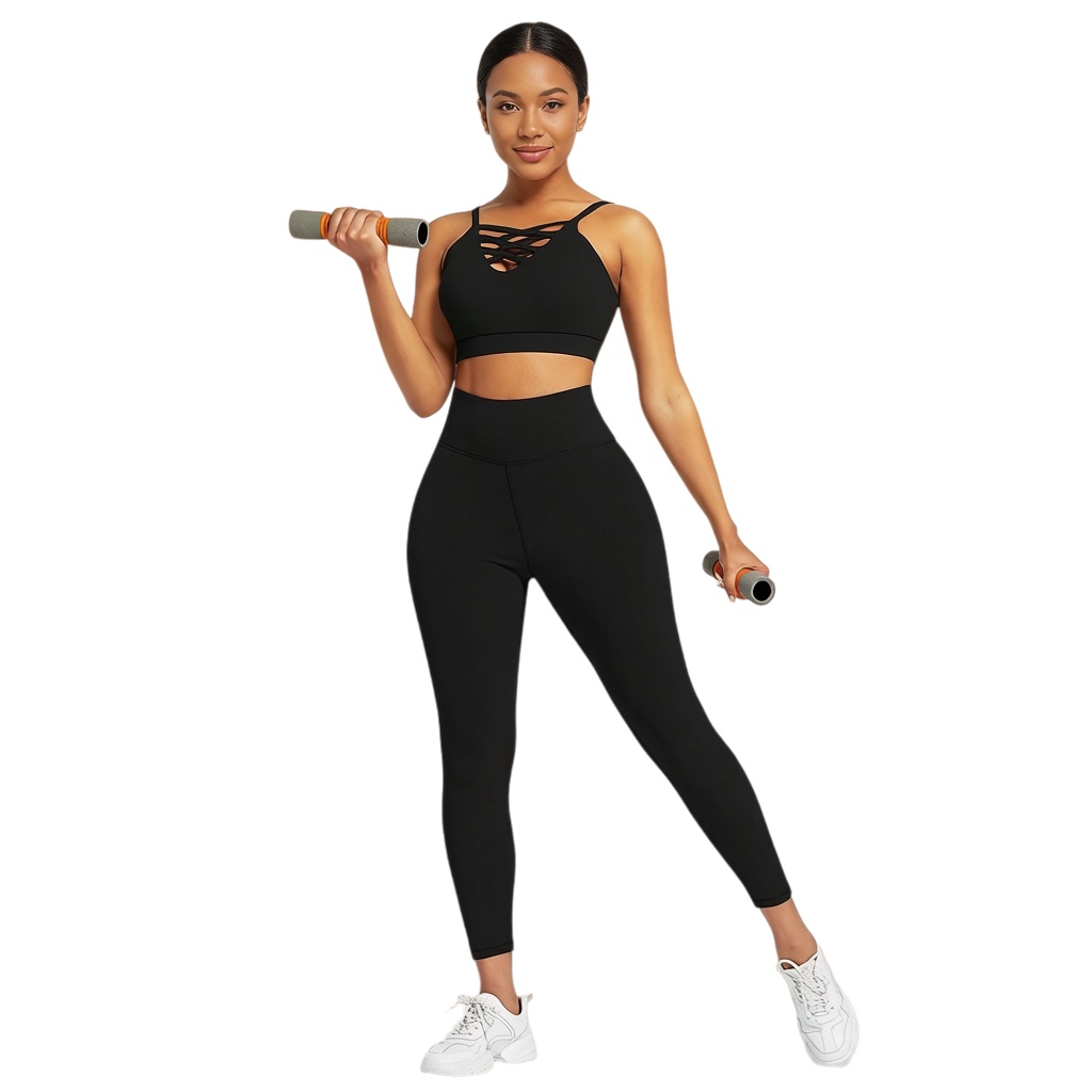 Yoga Of Fitness - 3-delige dames yoga fitness set -
