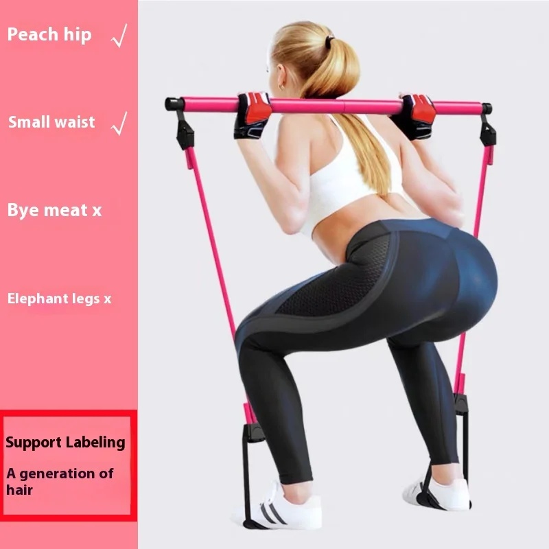 Yoga Fitness Bar - Pilates Stick - Verstelbare fitnessstang voor