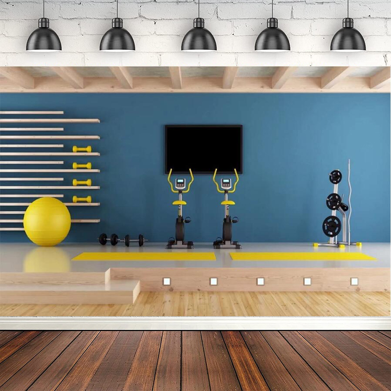Fotografieachtergrond Thuisgym - Yoga Fitness Online recensie en prijs