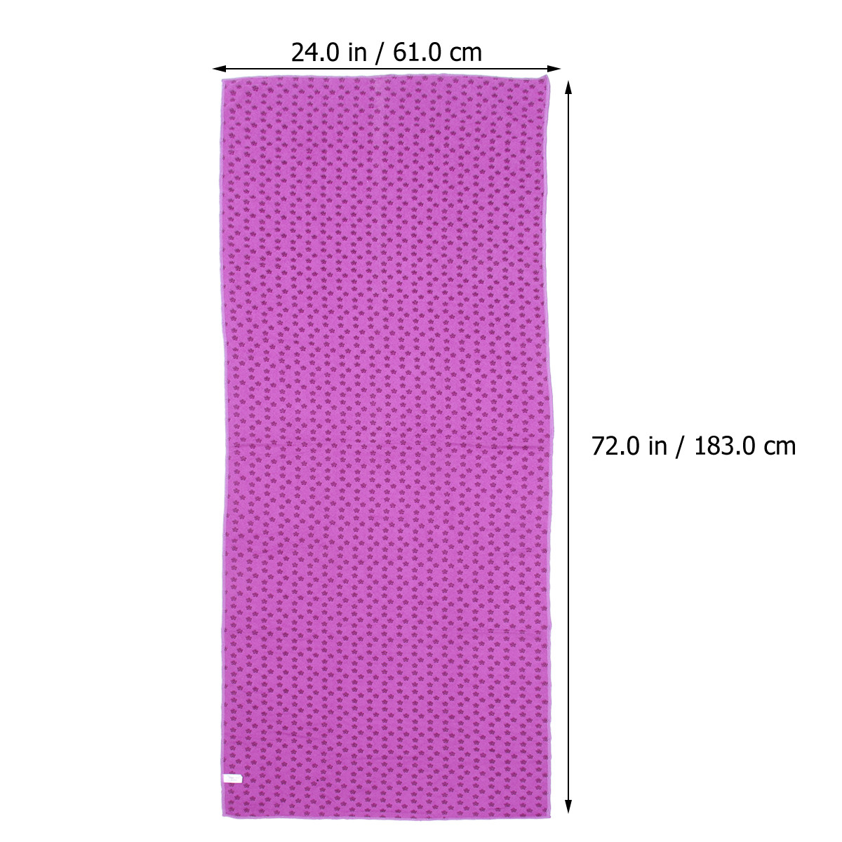1 Stuks Yoga Mat Pruimvormig P - Yoga Of Fitness Mat recensie en prijs
