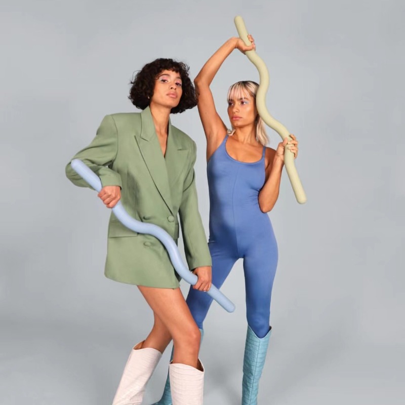 Gewogen Pilates Bar met silico - Yoga Fitness Bar recensie en prijs