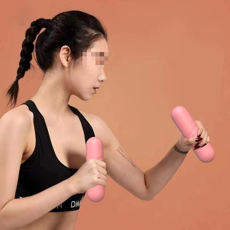 Siliconen gecoate halterstang  - Yoga Fitness Bar recensie en prijs