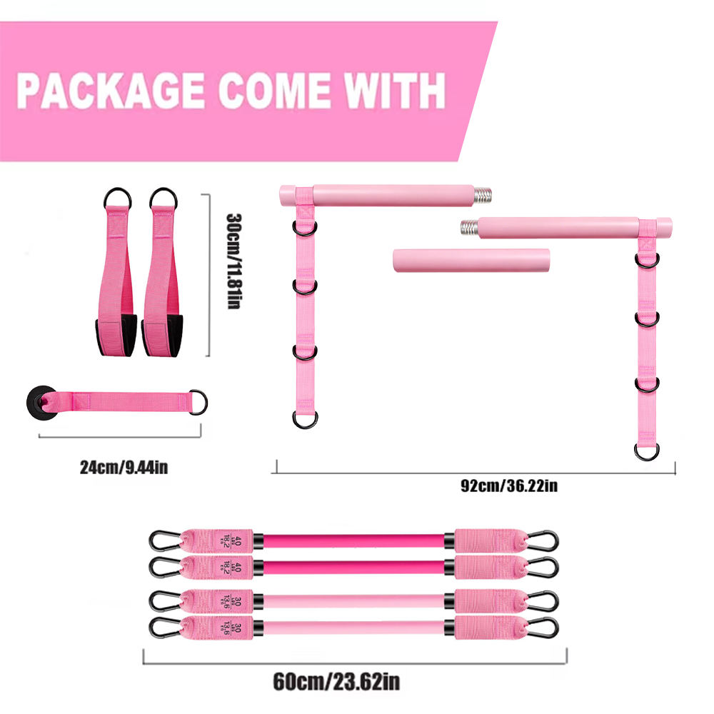 Resistance Tube Set Multifunct - Yoga Fitness Bar recensie en prijs